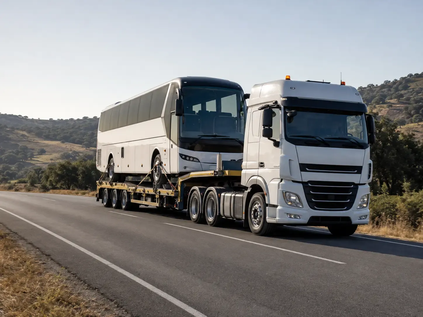 Transporte de frota para nova operação